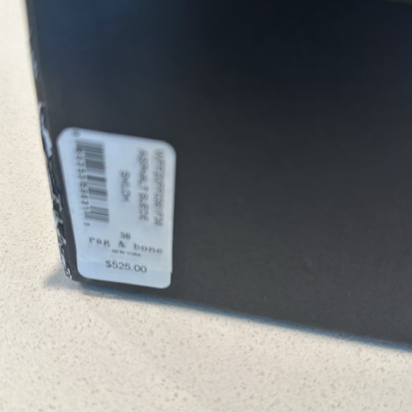 Rag & Bone shiloh boots. Size 8. New. Never been worn. Asphalt suede - Picture 5 of 10